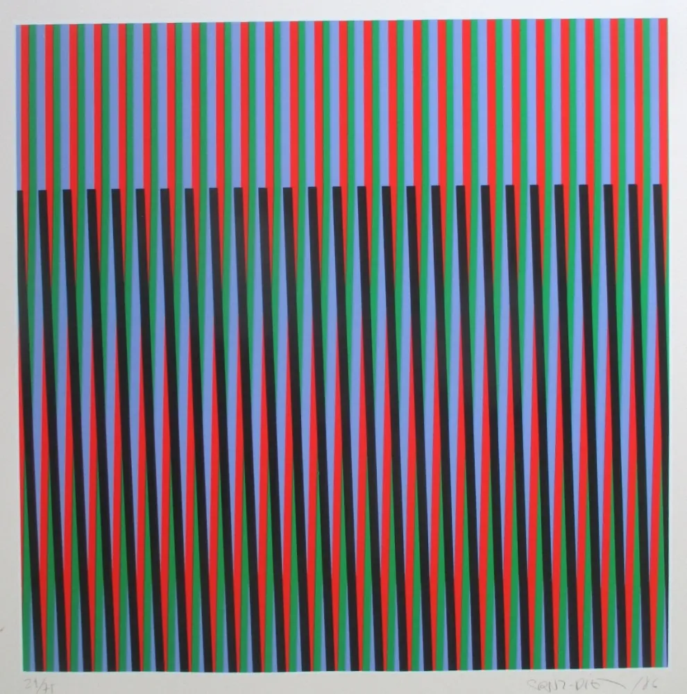 Serigrafía Cruz-Diez - No title