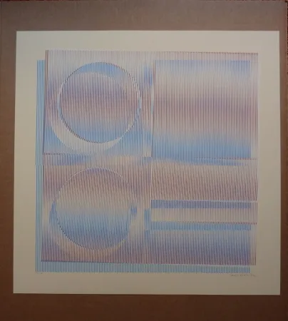 Serigrafía Cruz-Diez - Physichromie