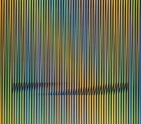 Litografía Cruz-Diez - Serie Caura - 1