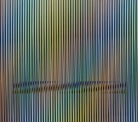 Litografía Cruz-Diez - Serie Caura - 14