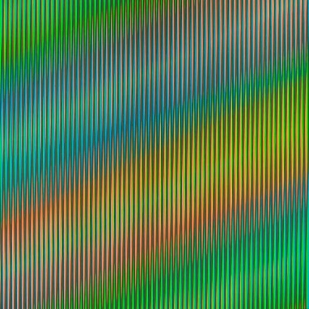 Litografía Cruz-Diez - Serie Semana - Martes