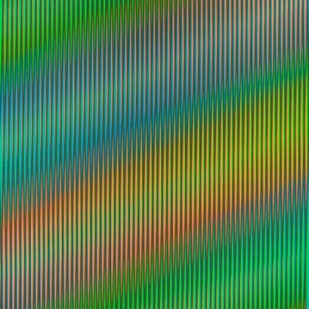 Litografía Cruz-Diez - Serie Semana - Martes