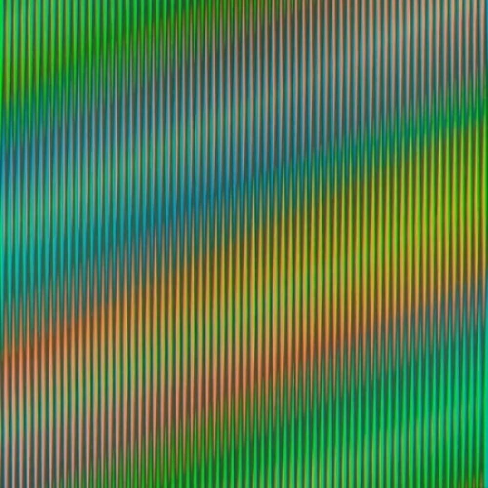 Litografía Cruz-Diez - Serie Semana - Martes	