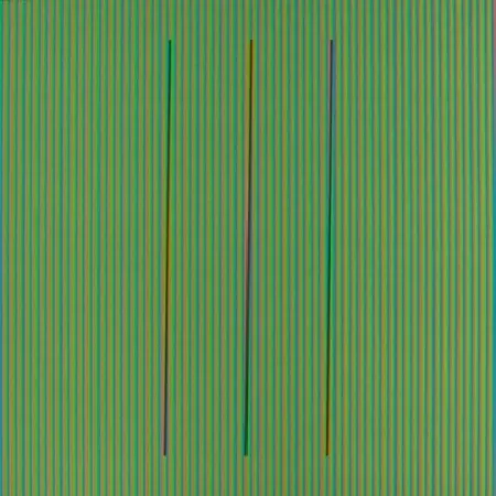 Litografía Cruz-Diez - Serie Semana - Sabado