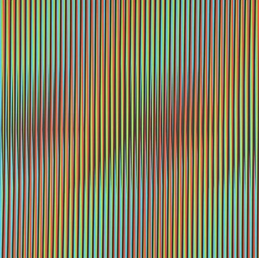 Litografía Cruz-Diez - Viernes