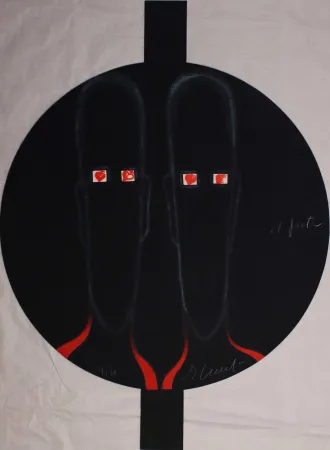 Aguatinta Cucchi - Il poeta