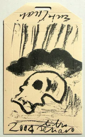 Serigrafía Cucchi - Libro schiavo