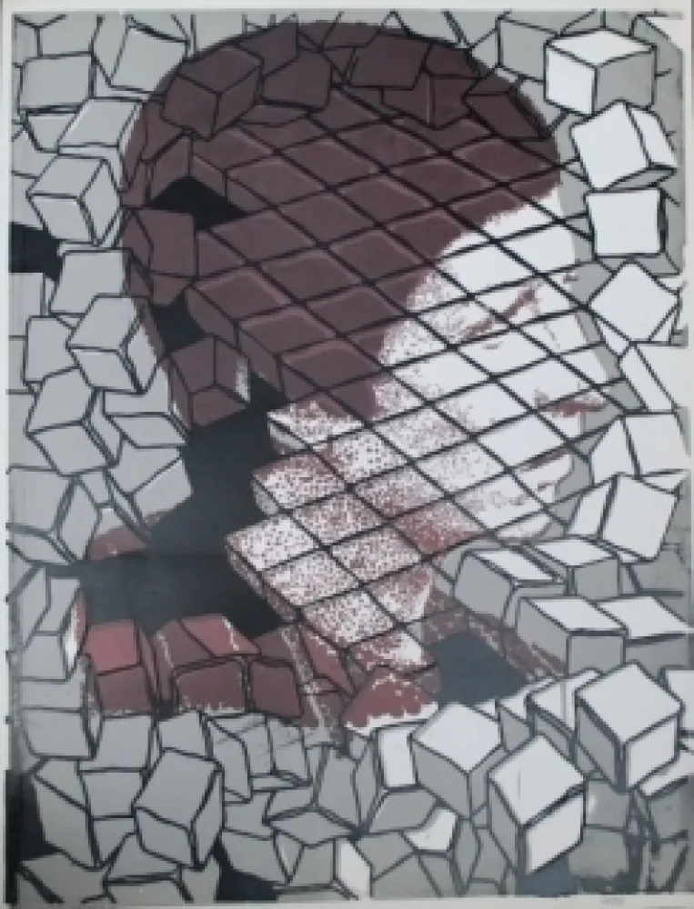 Serigrafía Cueco - Profil sur pavés