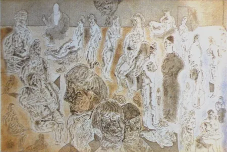 Aguafuerte Y Aguatinta Cuevas - Barrio chino I