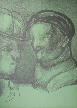 Litografía Cuevas - Joan Prats 1982