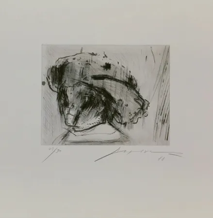 Grabado Cuevas - REMBRANDT AS A CHILD