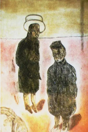 Aguafuerte Y Aguatinta Cuevas - Travestistas