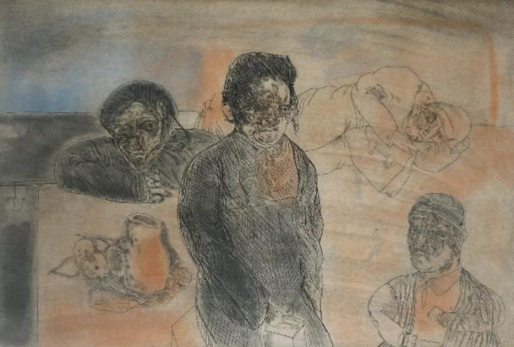 Aguafuerte Y Aguatinta Cuevas - Viaje a Marruecos