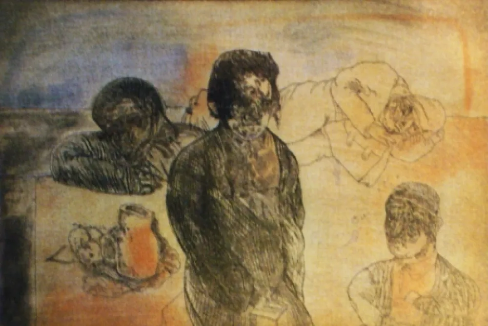 Aguafuerte Y Aguatinta Cuevas - Viaje a Marruecos