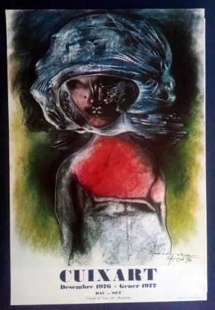 Cartel Cuixart - Cuixart Dau al Set 1977