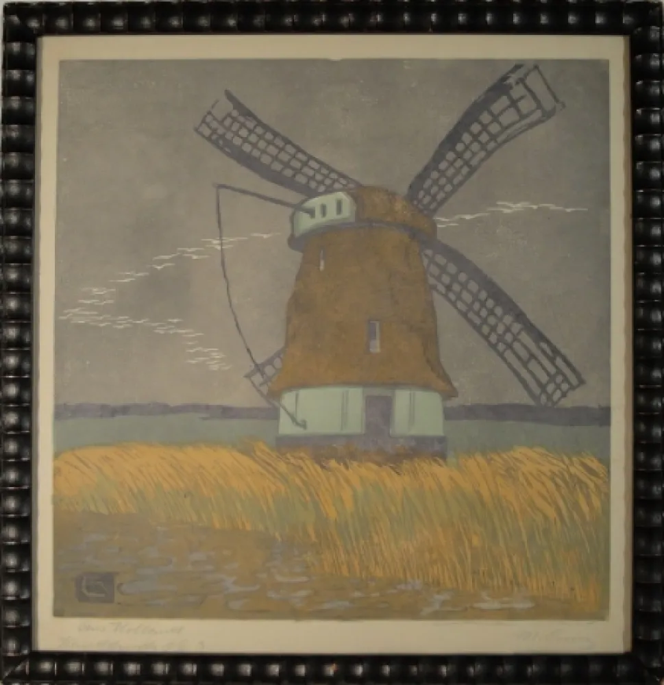 Grabado En Madera Cunz - Aus Holland