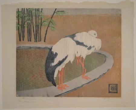 Grabado En Madera Cunz - Philosophen