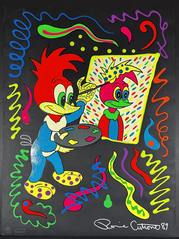 Serigrafía Cutrone - Putting on Your Face