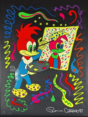 Serigrafía Cutrone - Putting on Your Face