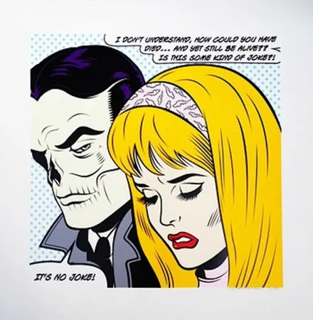 Serigrafía D-Face - No Joke