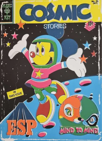 Litografía Dabs - Cosmic stories