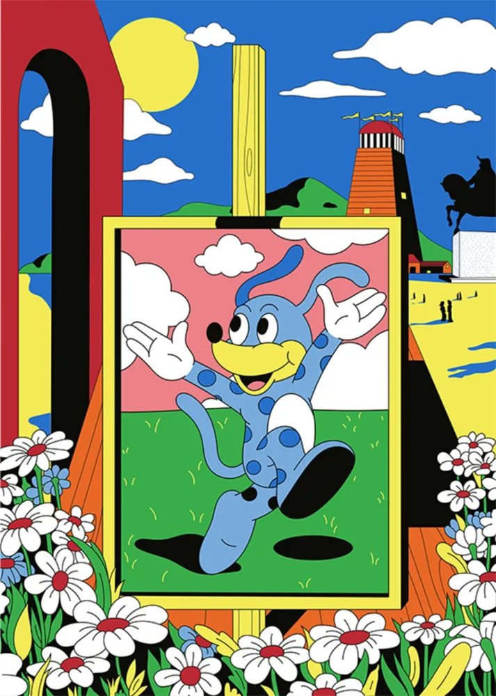 Litografía Dabs - Metaphysical Departure