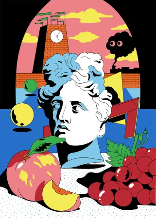 Litografía Dabs - The Great Destiny