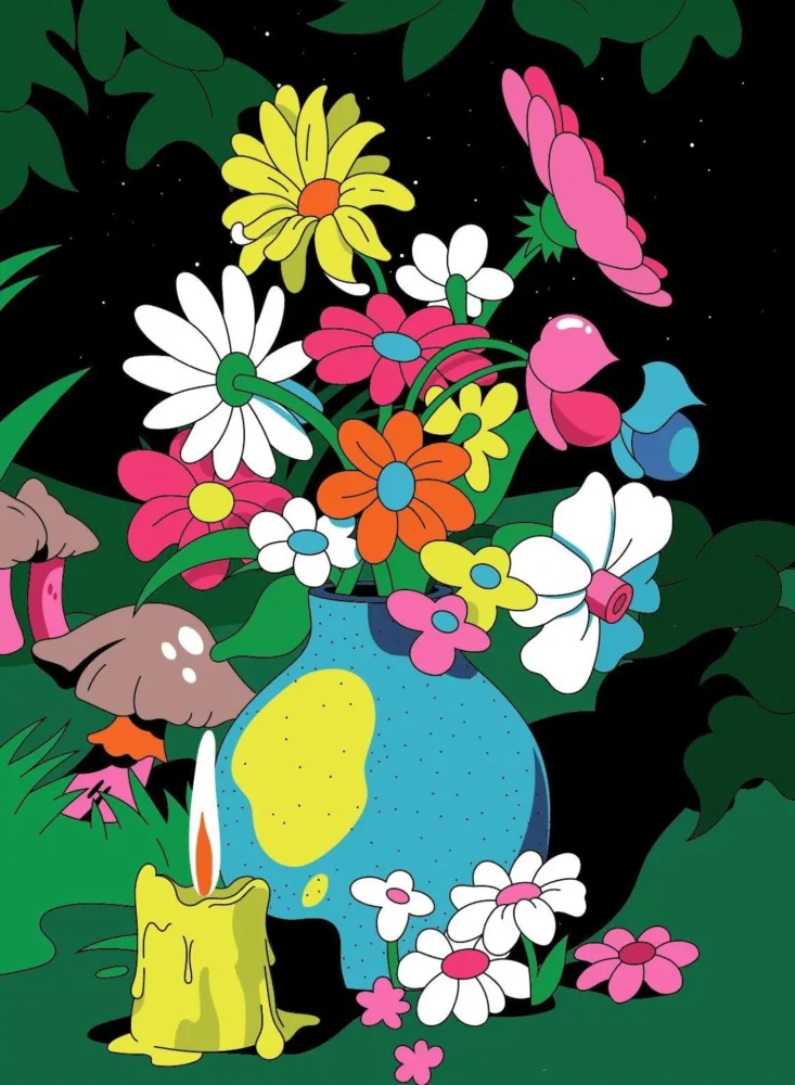 Litografía Dabs - The Stars and Your Dreams