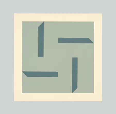 Serigrafía Dadamaino - Composizione