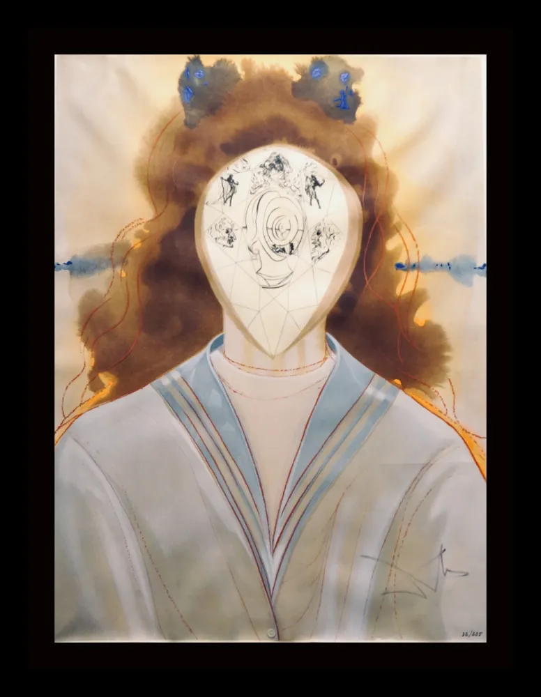 Grabado Dali - Alchimie des Philosophes L'Immortalite