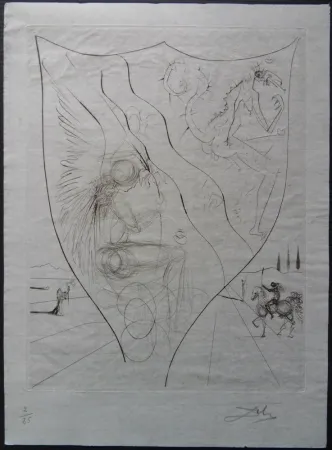 Aguafuerte Dali - Alexis - Etat Chine