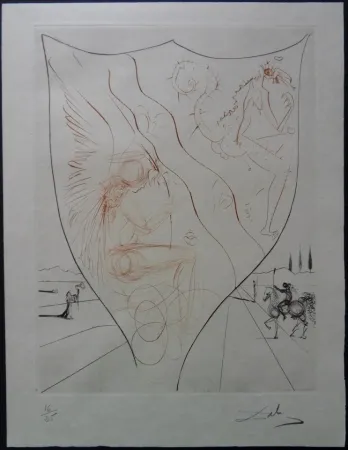 Aguafuerte Dali - Alexis - Etat Japon