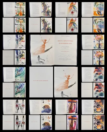 Grabado Dali - Alice in Wonderland Complete Suite