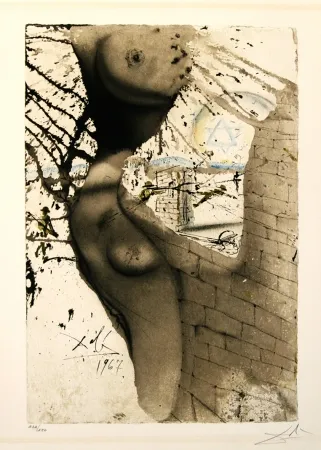 Litografía Dali - Aliyah, Return, O Virgin