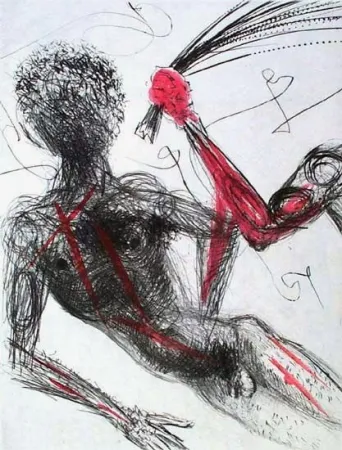 Grabado Dali - Allee des verges