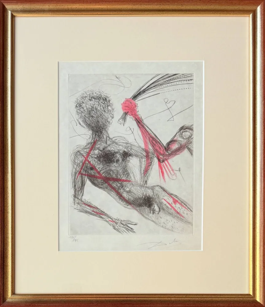 Aguafuerte Dali - Allée des Verges (Penis Alley)