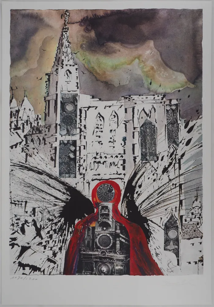 Litografía Dali - Alsace