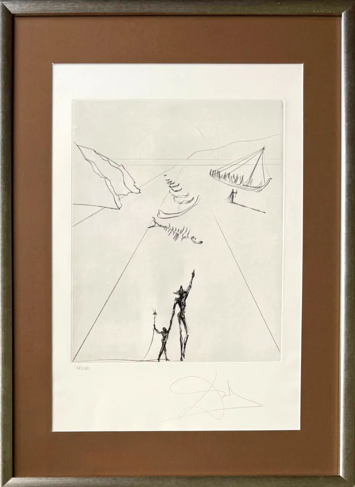 Aguafuerte Dali - Apotheosis