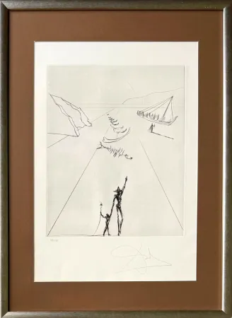 Aguafuerte Dali - Apotheosis