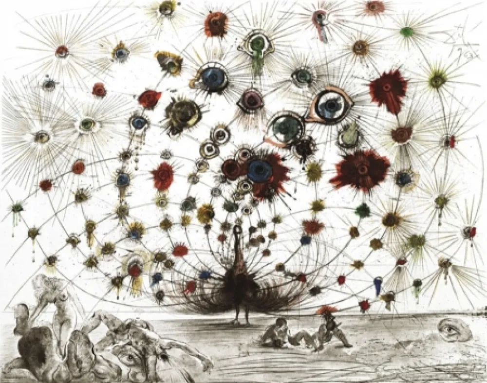 Grabado Dali - Argus