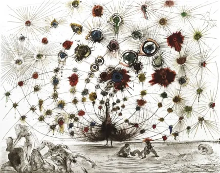 Grabado Dali - Argus