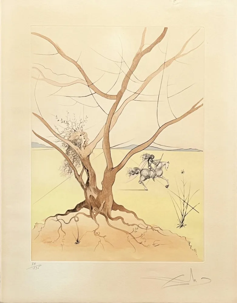 Aguafuerte Dali - Asher