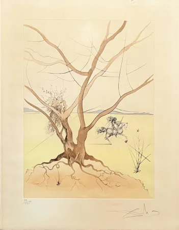 Aguafuerte Dali - Asher
