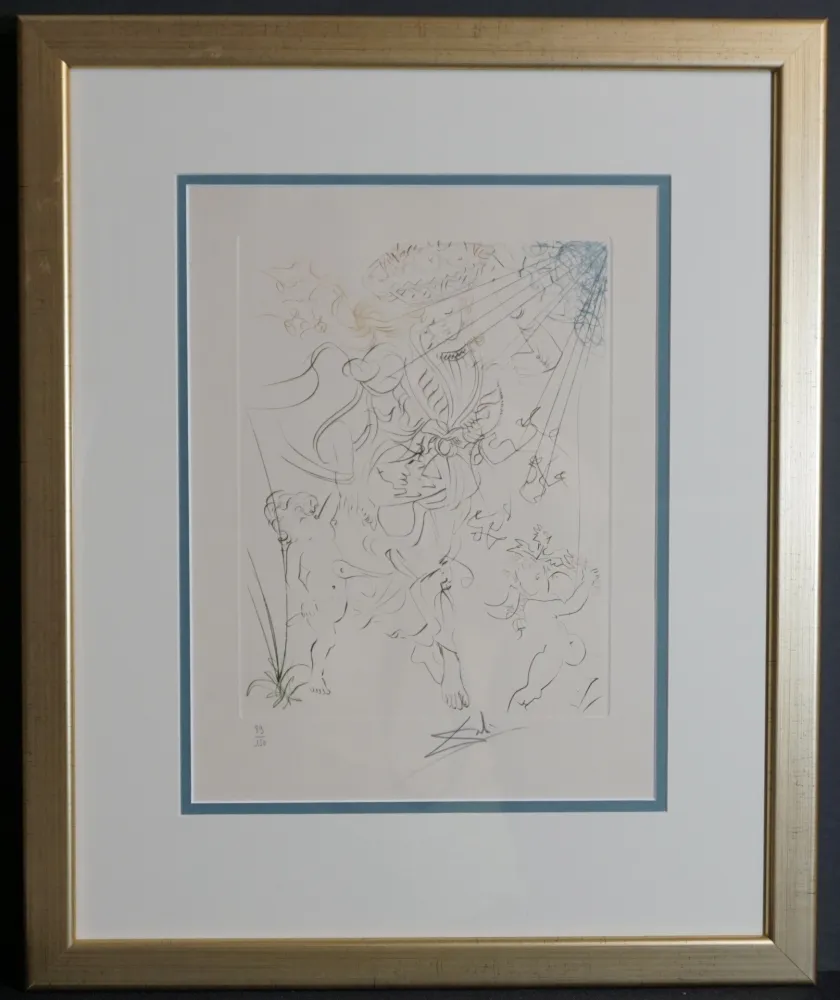 Grabado Dali - Autumn