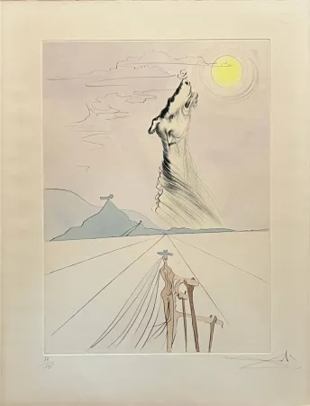 Aguafuerte Dali - Benjamin