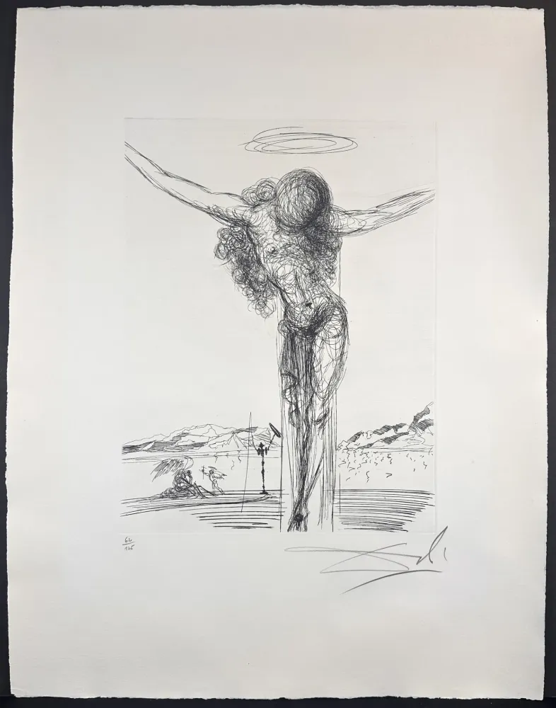 Grabado Dali - Christ