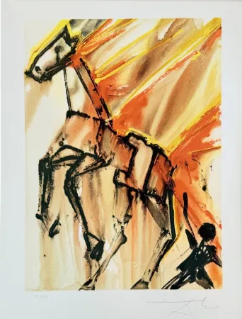 Litografía Dali - Clavilegnio