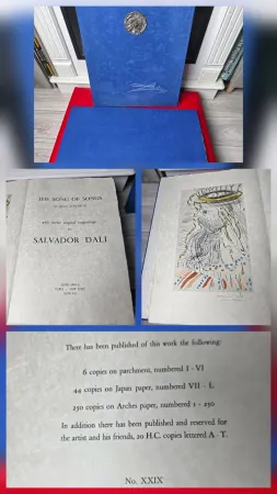 Aguafuerte Dali - Deluxe - Song of Songs of King Solomon Japan Paper