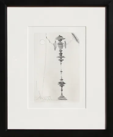 Grabado Dali - Deux Fatraises (Spinning Man)