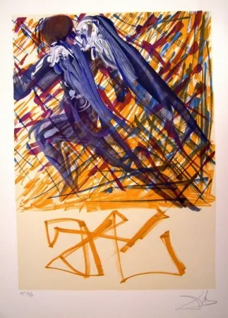 Litografía Dali - EL ARCANGEL